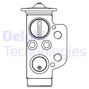 DELPHI CB1022V Klima Genleşme Valfi