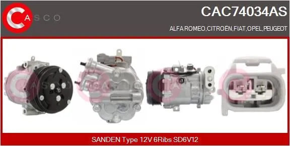 Klima Kompresörü  FIAT ORJINAL 50541345