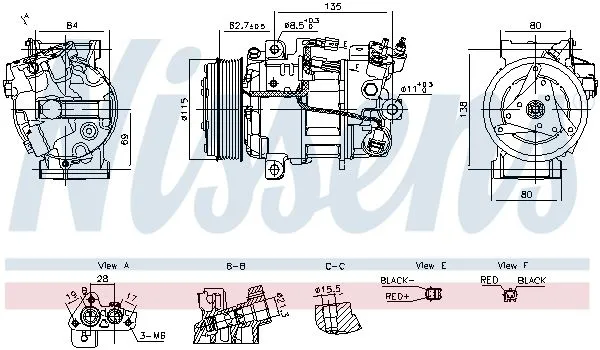 Klima Kompresörü  NISSENS 891042