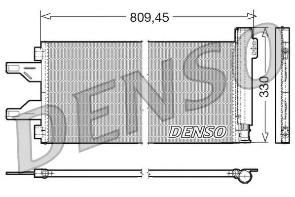 Klima Radyatörü  DENSO DCN07050