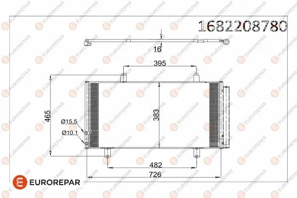 Klima Radyatörü  EUROREPAR 1682208780