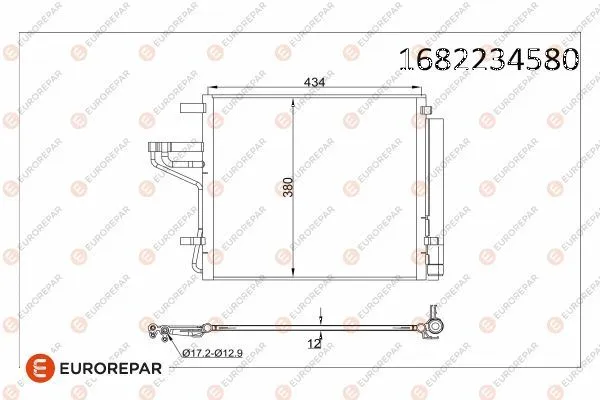 Klima Radyatörü  EUROREPAR 1682234580