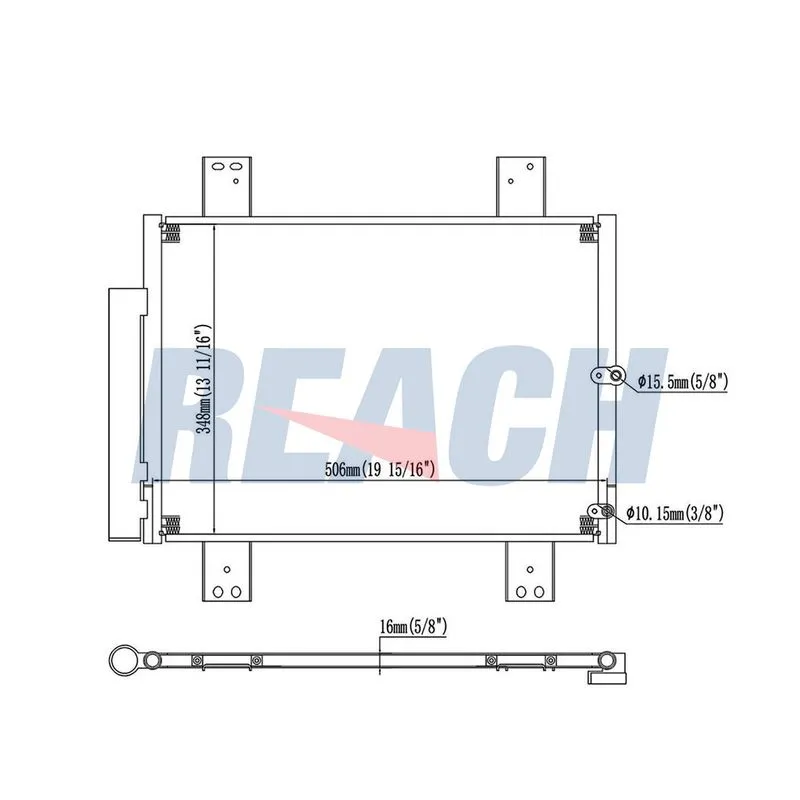 Klima Radyatörü  MAHLE AC 824 000P