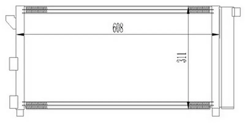Klima Radyatörü  ORİS CFI372016