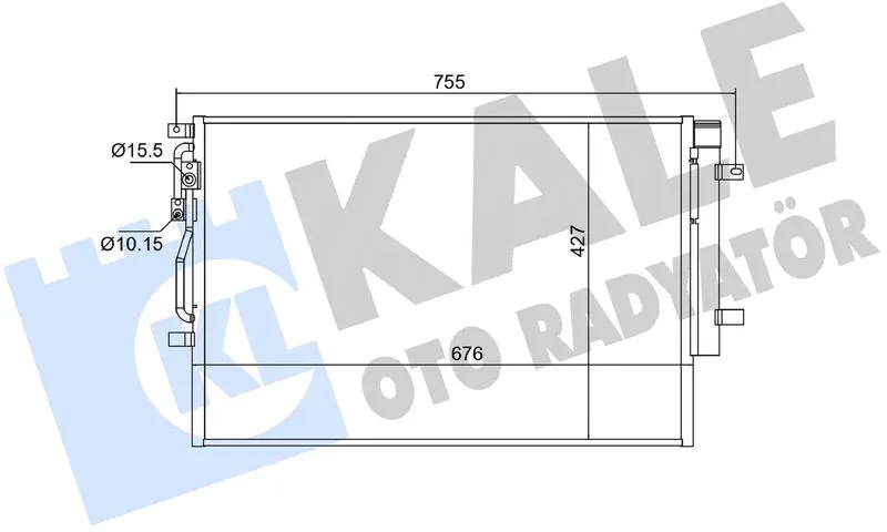 Klima Radyatörü  WAGENBURG 14530002161