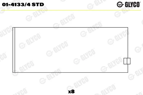 Kol Yatak (STD)  GLYCO 01-4133/4 STD
