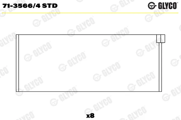 Kol Yatak (STD)  GLYCO 71-3566/4 STD