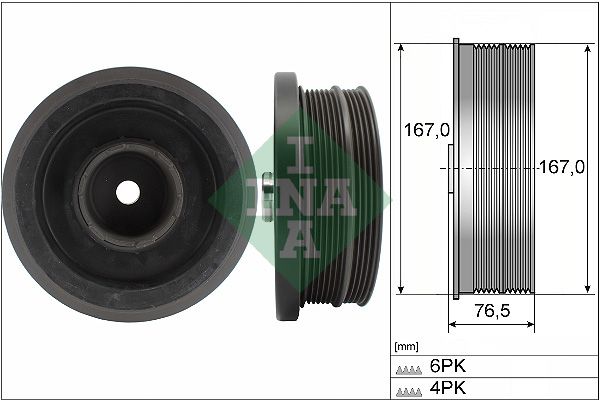 INA 544008210 Krank Kasnağı - . Görsel