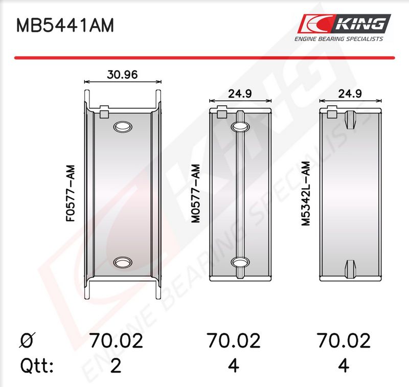 Krank Mili Yatak Çanağı WILMINK GROUP WG2495236