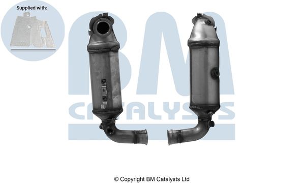 Kurum/Partikül Filtresi, Egzoz Sistemi Approved BM Catalysts BM15172H