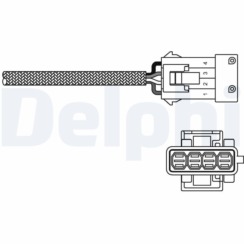 Lambda Sensörü DELPHI ES10795-12B1