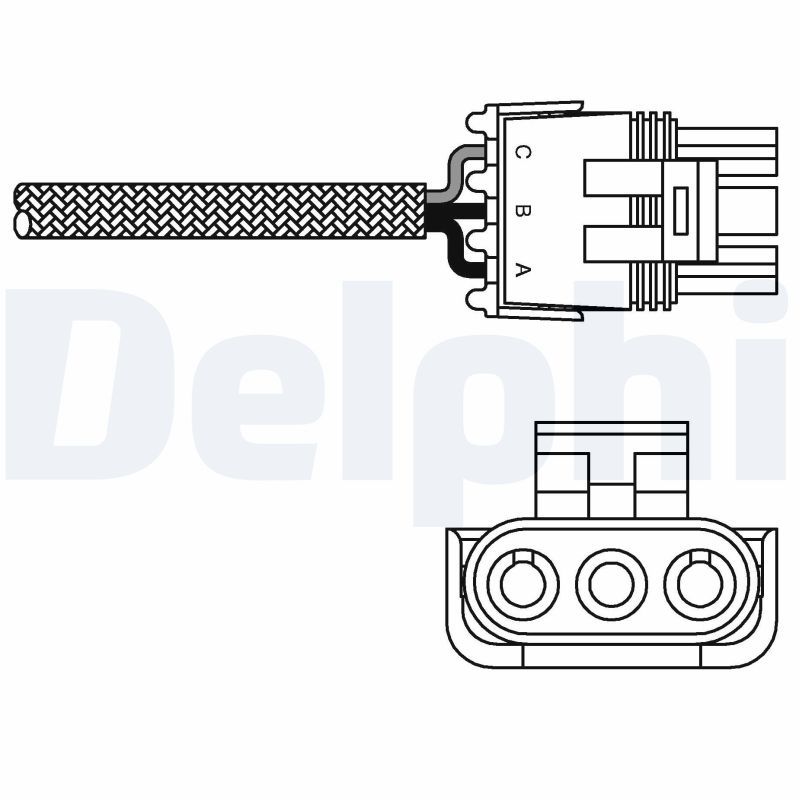 Lambda Sensörü DELPHI ES10990-12B1