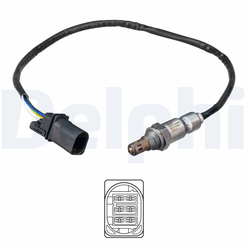 Lambda Sensörü DELPHI ES21056-12B1