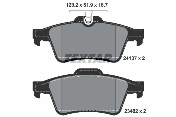 MAGNETI MARELLI 323700027700 Fren Balatası Arka