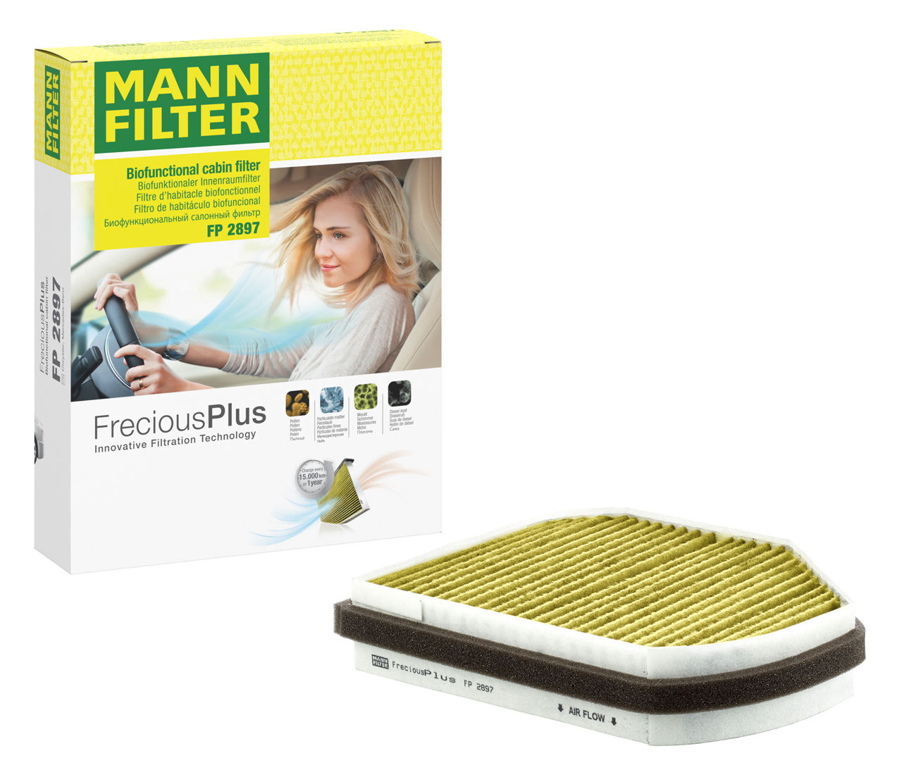 Chrysler Mersedes MANN FP 2897 Polen Filtresi