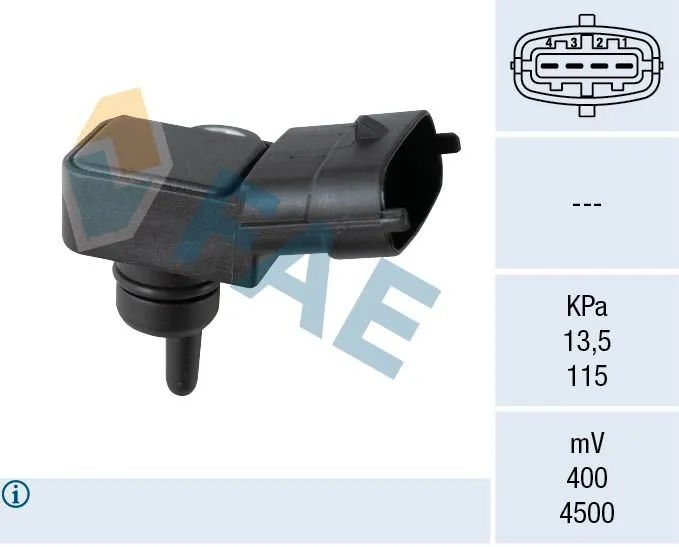 MAP Sensörü  HYUNDAI ORJINAL 393002B100