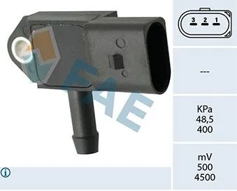 MAP Sensörü  VOLKSWAGEN ORJINAL 04L906051B