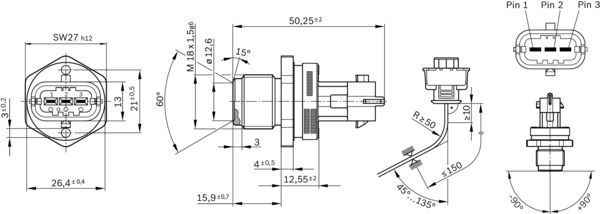 BOSCH 0281002907 Turbo Basınç Valfi - . Görsel