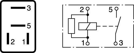 Mini Role 12V 20A 4 Uçlu Fiat Marea - . Görsel