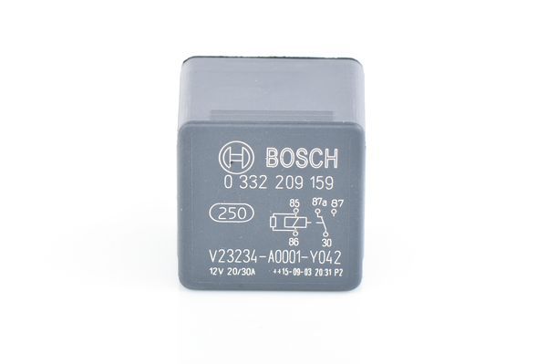 Mini Role 12V 30Ah 5 Uçlu Sapli