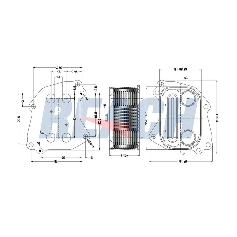 Motor Yağ Radyatörü FEBI BILSTEIN 188479