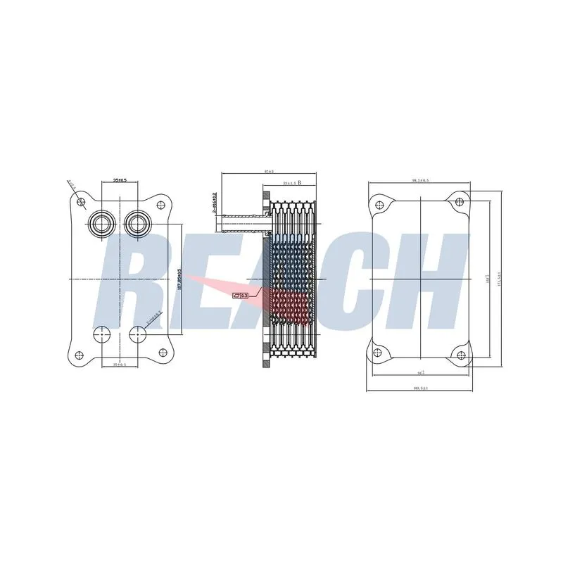 Motor Yağ Soğutucu  SWAPP 52121