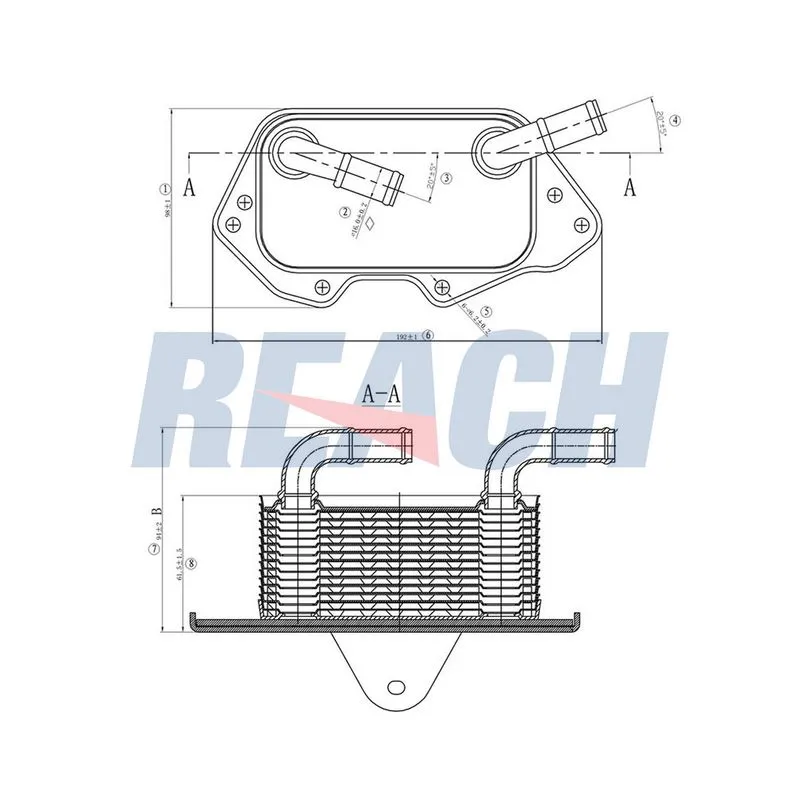 Motor Yağ Soğutucu  SWAPP 52140