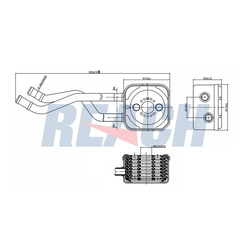 Motor Yağ Soğutucu  SWAPP 52143