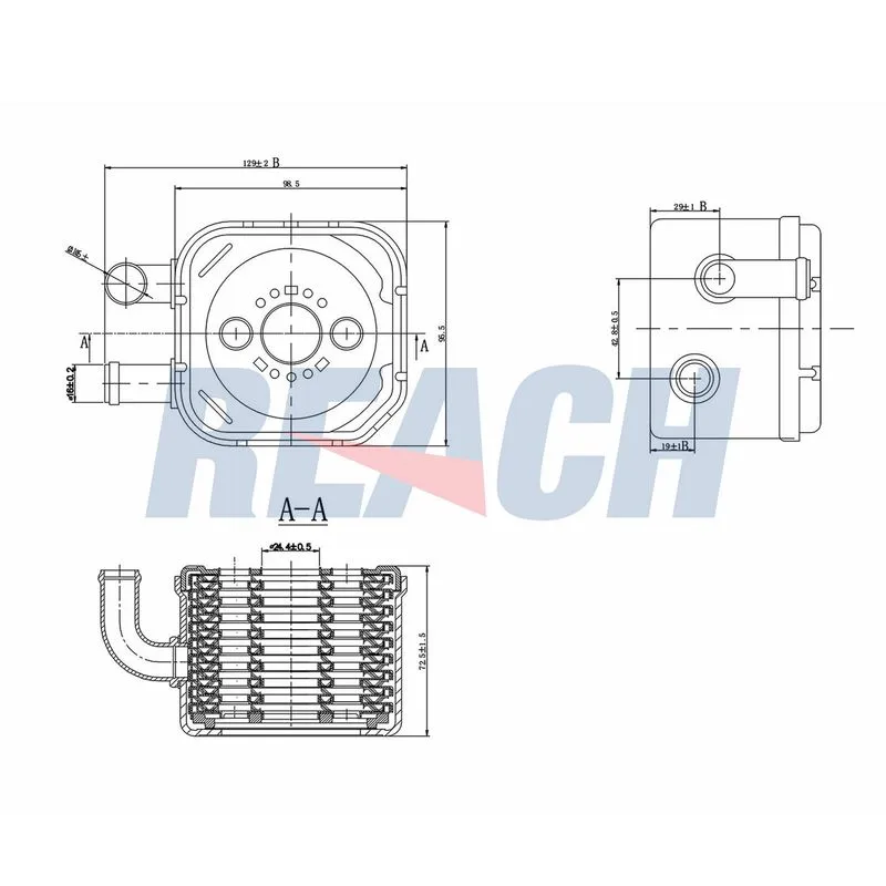 Motor Yağ Soğutucu  SWAPP 52154