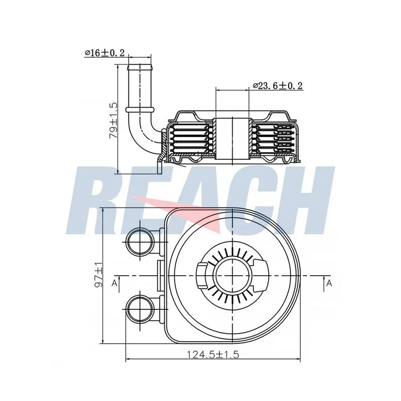 Motor Yağ Soğutucu  SWAPP 52182