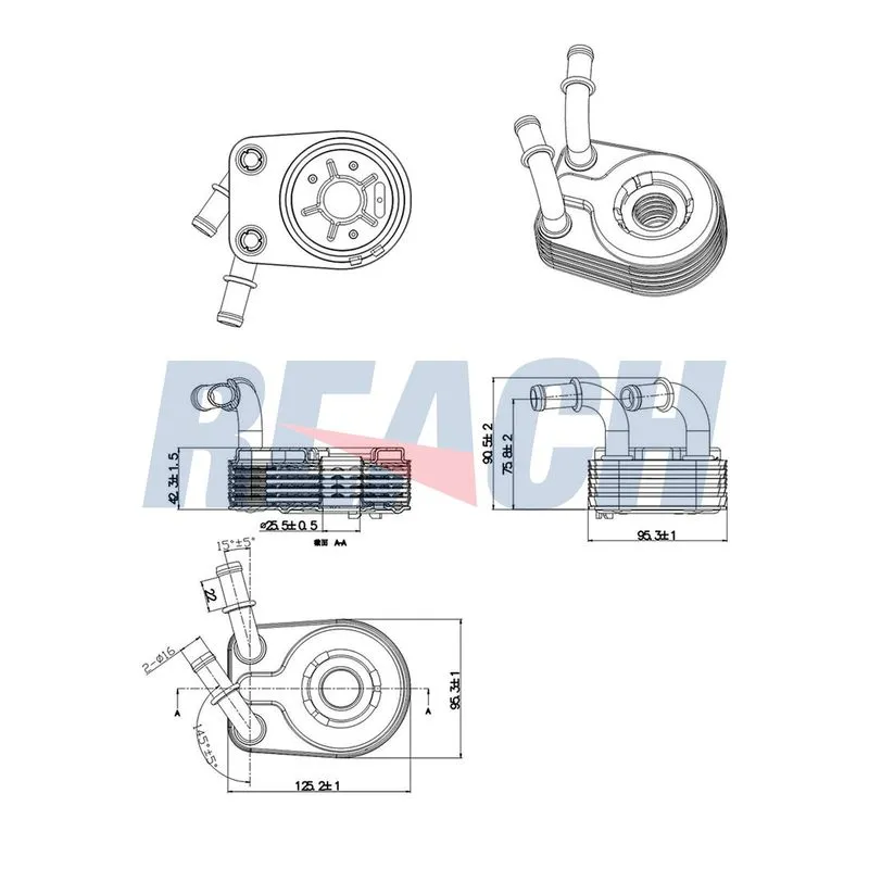Motor Yağ Soğutucu  SWAPP 52203