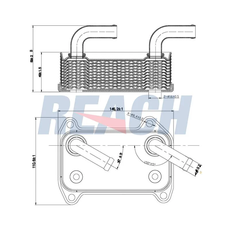 Motor Yağ Soğutucu  SWAPP 52242