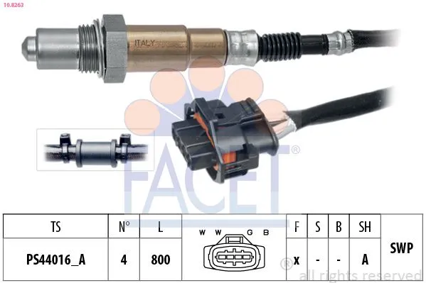 Lambda Sensörü BOSCH 0 258 010 207