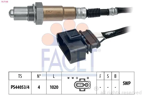 Oksijen (Lambda) Sensörü  FEBI BILSTEIN 21447
