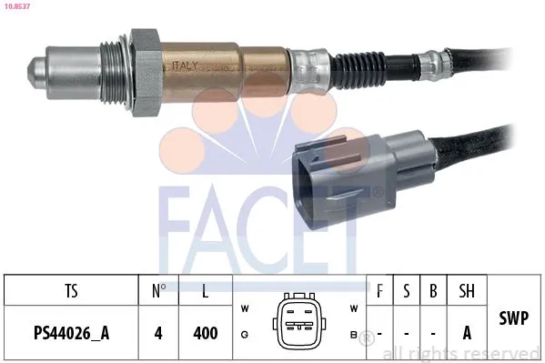 Oksijen (Lambda) Sensörü  TOYOTA ORJINAL 8946502060