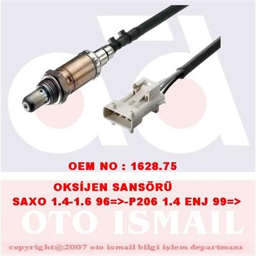 Oksijen Sensörü Saxo 1.4 1.6 96 P206 16287S - . Görsel