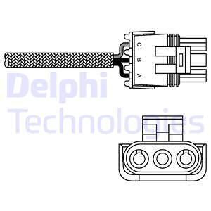 DELPHI ES1099012B1 Oksıjen Sensörü