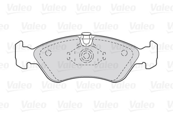 VALEO 670184 Fren Balatası Ön - . Görsel