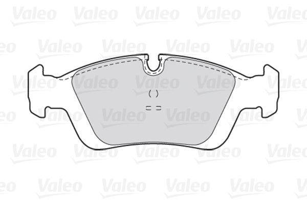 VALEO 670018 Fren Balatası Ön - . Görsel