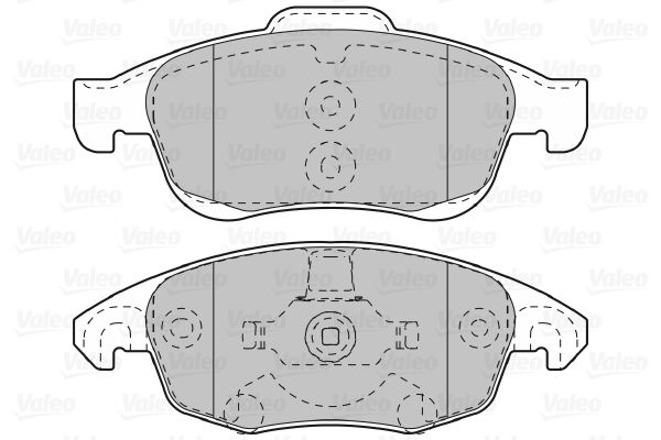 VALEO 670997 Fren Balatası Ön - 2. Görsel