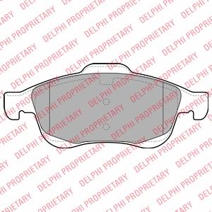 DELPHI LP2101 Fren Balatası Ön - 38. Görsel