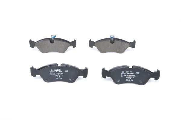BOSCH 0986491900 Ön Balata - . Görsel