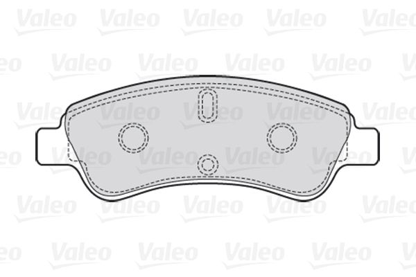 VALEO 670464 Fren Balatası Ön - . Görsel