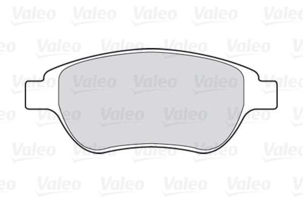 VALEO 670465 Fren Balatası Ön - . Görsel