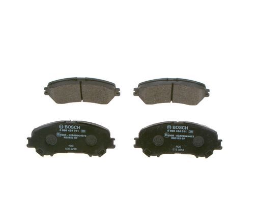 Ön Balata Renault Nissan 0986424011 - . Görsel