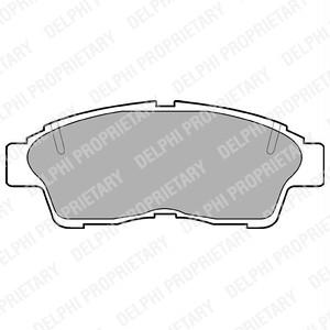 DELPHI LP789 Fren Balatası Ön - . Görsel