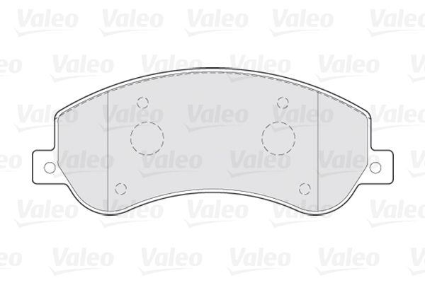 VALEO 670816 Fren Balatası Ön - . Görsel