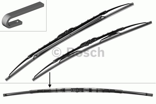 BOSCH 3397001802 Ön Cam Silecek - . Görsel