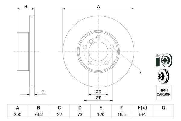BOSCH 0986479A18 Ön Fren Aynası
