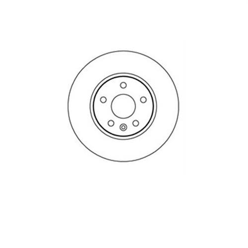 BOSCH 0986479643 Fren Diski Ön - . Görsel